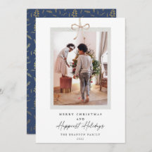 Moderne foto het gelukkigste kerst