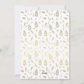 Moderne foto het gelukkigste kerst feestdagenkaart (Achterkant)