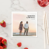 Moderne Foto Hochzeitskarte  Einladung Servet (Insitu)