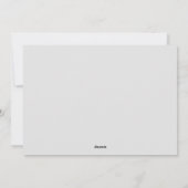 Moderne foto Ik hou van je Fijne Valentijnsdag Feestdagenkaart (Achterkant)