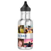 Moderne foto-inklage op maat waterfles  (Rechts)