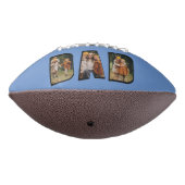 Moderne foto-inklage van papa american football (Gedraaid 270)