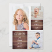 Moderne foto-inkuilkaart kaart (Voorkant)