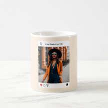 Moderne foto instagram stijl elegant