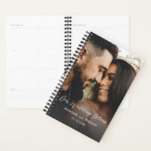 Moderne Foto & Kalligrafie Huwelijksplanner Planner (Display)