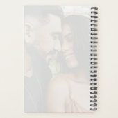 Moderne Foto & Kalligrafie Huwelijksplanner Planner (Achterkant)