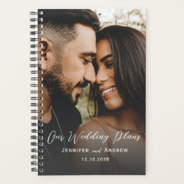 Moderne Foto & Kalligrafie Huwelijksplanner Planner