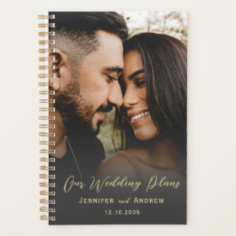 Moderne Foto & Kalligrafie Huwelijksplanner Planner