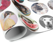 Moderne foto Keepsake Verjaardag Cadeaupapier (Rol Hoek)