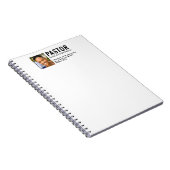 Moderne foto kerk pastor notitieboek (Rechterzijde)