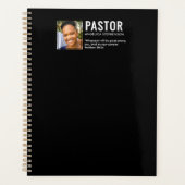 Moderne Foto Kerk Pastor Planner (Voorkant)