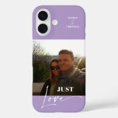 Moderne foto kleurrijke lavendel Case-Mate iPhone case (Achterkant)