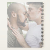 Moderne foto LGBTQ Bruiloft Planner (Achterkant)