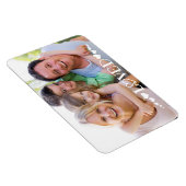 Moderne foto LOVED Typography Hearts Magneet (Rechterzijde)