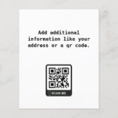 Moderne foto makelaar op maat flyer (Achterkant)