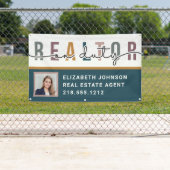 Moderne foto makelaar van dienst promotie banner (Insitu)