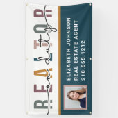 Moderne foto makelaar van dienst promotie banner (Verticaal)