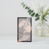 Moderne Foto met Fotograaf voor afbeeldingsnaam Visitekaartje (Staand voorkant)