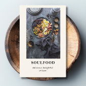 Moderne foto Minimal Beige Visitekaartje