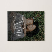 Moderne Foto Moederdag Cadeaus voor de Beste Mama Legpuzzel (Horizontaal)