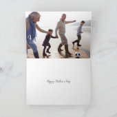 Moderne Foto Moederdag Kaart voor Grammy (Binnen)