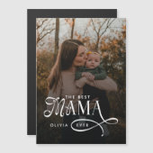 Moderne foto-moederdagcadeaus voor de beste mama o (Voorkant / Achterkant)