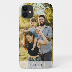 Moderne foto Naam: Eenvoudige prachtige springst Case-Mate iPhone Case