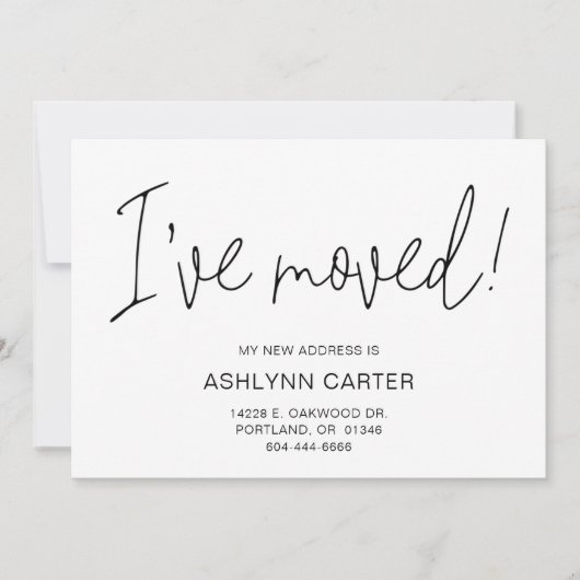 Moderne foto - nieuw startpunt aankondiging (Voorkant)