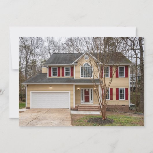 Moderne foto - nieuw startpunt aankondiging (Achterkant)