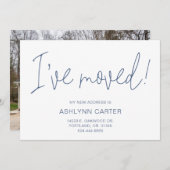 Moderne foto - nieuw startpunt aankondiging (Voorkant / Achterkant)