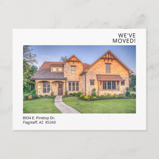 Moderne foto - nieuw startpunt briefkaart (Voorkant)