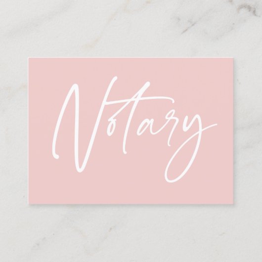 Moderne foto notaristekenaar bedankt  visitekaartje (Achterkant)