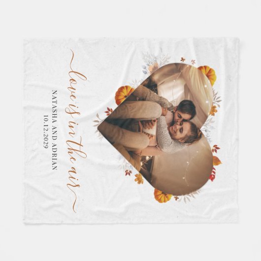 Moderne foto op maat fleece deken (Voorkant (Horizontaal))