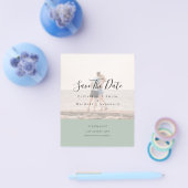 Moderne FOTO-OVERLADINGSTEKST BESPAAR DATA-begroti Flyer (Enkel)