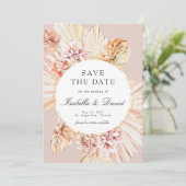 Moderne Foto Pampas Gedroogde Woestijn Save the Da Kaart (Staand voorkant)