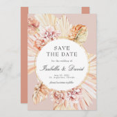 Moderne Foto Pampas Gedroogde Woestijn Save the Da Kaart (Voorkant / Achterkant)