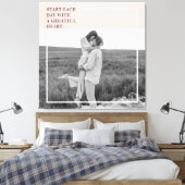 Moderne foto Pastel Roze familie Lovely Gift Canvas Afdruk (Insitu (Slaapkamer))