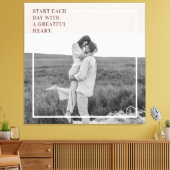 Moderne foto Pastel Roze familie Lovely Gift Canvas Afdruk (Insitu (Woonkamer))