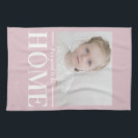 Moderne foto - Pastel Roze familie - thuiscadeau Theedoek<br><div class="desc">Moderne foto - Pastel Roze familie - thuiscadeau</div>