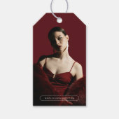 Moderne foto product kleding hangtag cadeaulabel (Voorkant)