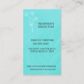 Moderne foto Professioneel Groen Visitekaartje (Achterkant)