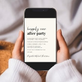 Moderne foto-QR-code Cream Weddenschappen Kaart