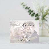 Moderne foto QR CODE elegante bruiloft, behalve de Aankondigingskaart (Staand voorkant)