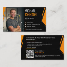 Moderne foto QR-code personal trainer
