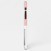 Moderne foto | Rode en roze fijne Valentijnse cade iPhone Hoesje (Linkerkant)