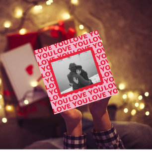 Moderne foto   Rood- en roze liefde U Valentijnse 