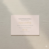 Moderne foto roze verlovingsfeest uitnodiging