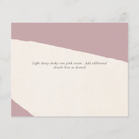 Moderne FOTO Save the Dates van LeahG BUDGET (Achterkant)