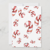 Moderne foto Snoeprietkerstmis Feestdagenkaart (Achterkant)