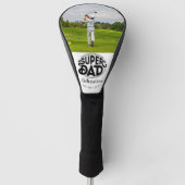 Moderne foto super dad Golf Head Hoesje Golfheadcover (Voorkant)